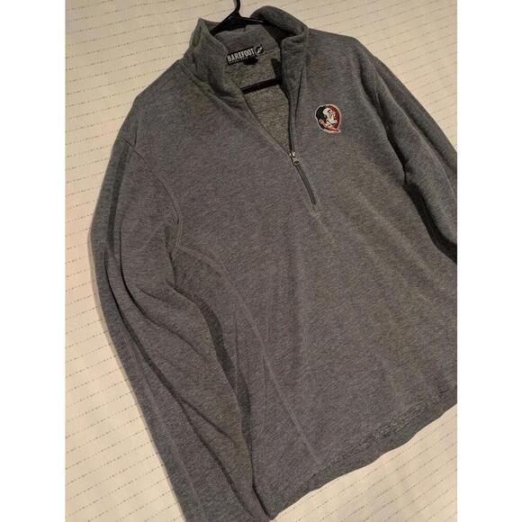 Florida State University Seminoles FSU Zip-Up Pullover Mens Medium - Picture 2 of 10